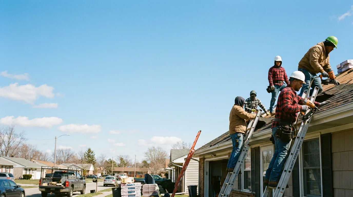 Roofing in New Knoxville, OH near me
